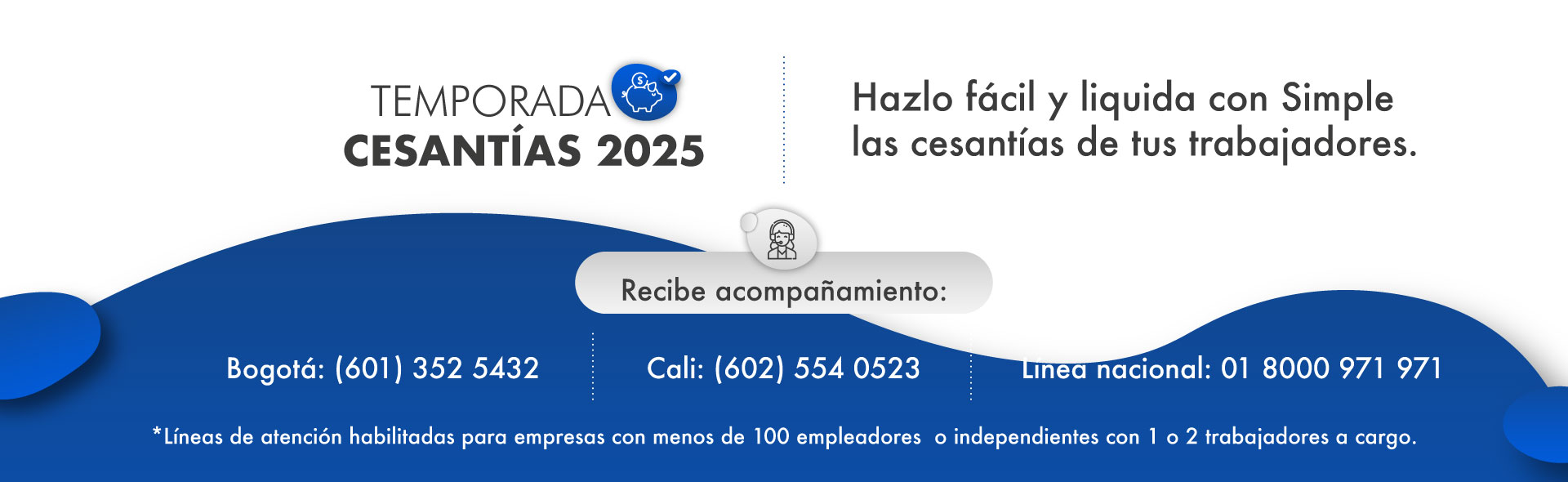 Liquida y paga las cesantías con Simple